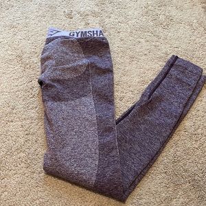 Purple Heather Gymshark leggings